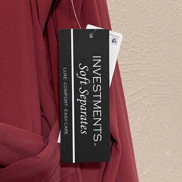 NWT Mauve Investments Soft Separates Dress, Size XL - Picture 5 of 5